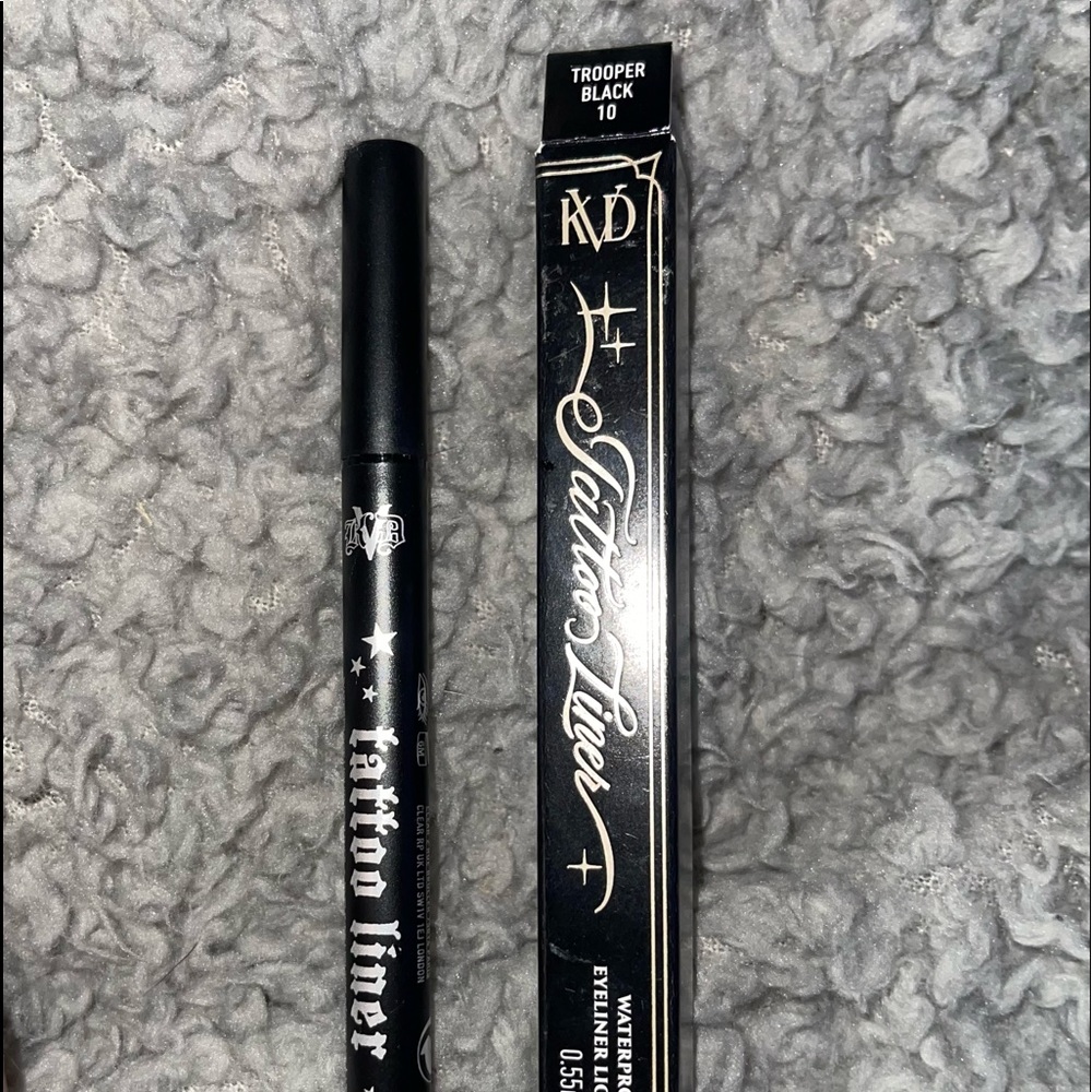 KVD Tattoo liner shade trooper black